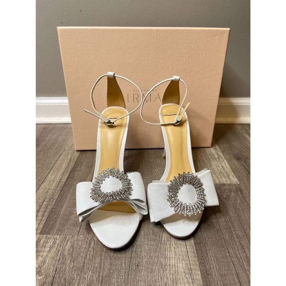 Alexandre Birman Maddie Leather Ankle Strap Sandals - Picture 9 of 12